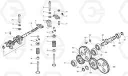 6575 Timing gears EC15 TYPE 261 XT/XTV, Volvo Construction Equipment