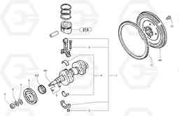 6582 Connecting rods (us) EC15 TYPE 261 XT/XTV, Volvo Construction Equipment