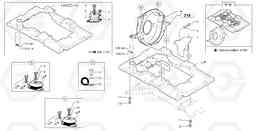 4740 Engine mounts EC15 TYPE 265 XR, Volvo Construction Equipment