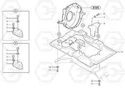 29571 Engine mounts EC15B TYPE 272 XT/XTV, Volvo Construction Equipment