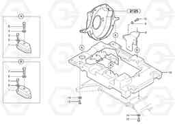 39374 Engine mounts EC20B TYPE 272 XT/XTV, Volvo Construction Equipment