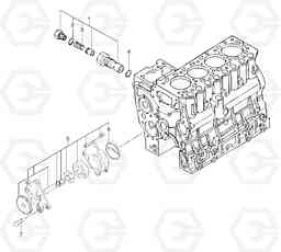 339 Lubricating oil pump EC35 TYPE 283, Volvo Construction Equipment