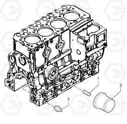 341 Oil filter EC35 TYPE 283, Volvo Construction Equipment