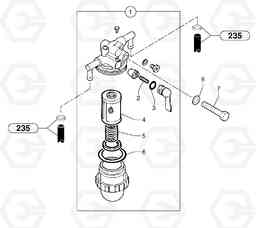 10497 Sediment bowl EC15 TYPE 265 XR, Volvo Construction Equipment