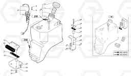 43311 Gas-oil tank EC20 TYPE 263 XT/XTV, Volvo Construction Equipment