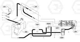 6595 Fuel circuit EC15 TYPE 261 XT/XTV, Volvo Construction Equipment