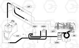 9810 Fuel circuit EC20 TYPE 263 XT/XTV, Volvo Construction Equipment