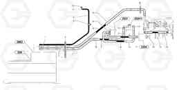 21695 Fuel circuit EC25 TYPE 281, Volvo Construction Equipment