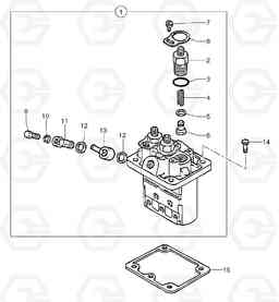 4037 Injection pump EC15 TYPE 265 XR, Volvo Construction Equipment