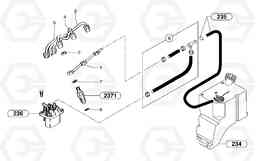 43115 Fuel circuit : injection pump EC15 TYPE 261 XT/XTV, Volvo Construction Equipment