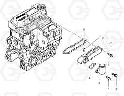 98588 Intake manifold EC30 TYPE 282, Volvo Construction Equipment