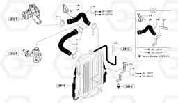 2202 Cooling circuit EC15 TYPE 261 XT/XTV, Volvo Construction Equipment