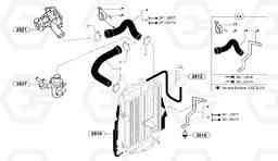 2202 Cooling circuit EC15 TYPE 261 XT/XTV, Volvo Construction Equipment