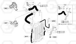 2203 Cooling circuit EC20 TYPE 263 XT/XTV, Volvo Construction Equipment