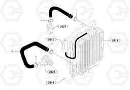 2169 Cooling circuit EC35 TYPE 283, Volvo Construction Equipment