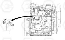 1338 Engine stop electromagnet EC30 TYPE 282, Volvo Construction Equipment