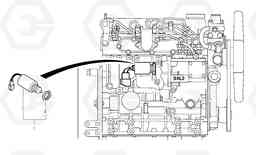 2174 Engine stop electromagnet EC35 TYPE 283, Volvo Construction Equipment