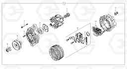 24131 Alternator EC25 TYPE 281, Volvo Construction Equipment