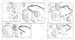 45879 Work light on boom EC15 TYPE 265 XR, Volvo Construction Equipment