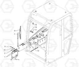7912 Cleaning system EC15 TYPE 261 XT/XTV, Volvo Construction Equipment