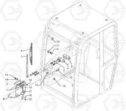 2237 Cleaning system EC35 TYPE 283, Volvo Construction Equipment