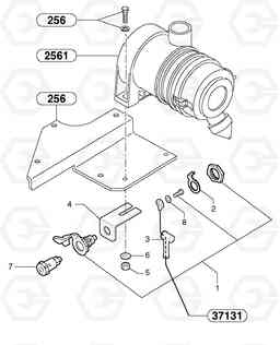 81288 Inspection light socket EC20 TYPE 263 XT/XTV, Volvo Construction Equipment