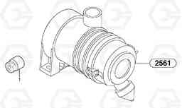 27465 Clogging indicator EC15B TYPE 272 XR, Volvo Construction Equipment