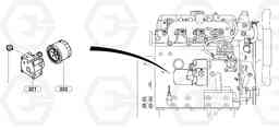 7181 Oil pressure switch EC45 TYPE 284, Volvo Construction Equipment