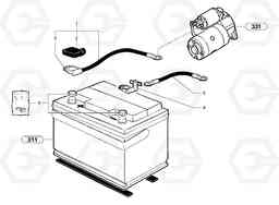 6313 Electrical system / battery EC20 TYPE 263 XT/XTV, Volvo Construction Equipment