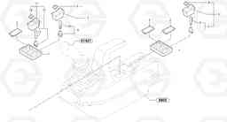 3965 Operator's station : instrument panel ( left ) EC15 TYPE 265 XR, Volvo Construction Equipment