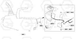 6513 Coded keypad ( anti-start ) EC20 TYPE 263 XT/XTV, Volvo Construction Equipment