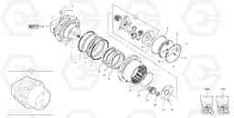 5804 Travelling gear motor assy / without brake EC15 TYPE 261 XT/XTV, Volvo Construction Equipment