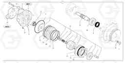 11814 Travelling gear motor assy / with brake EC45 TYPE 284, Volvo Construction Equipment