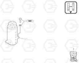 5812 Swivel joint / variable track EC15 TYPE 261 XT/XTV, Volvo Construction Equipment