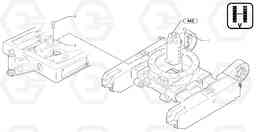 39389 Swivel joint equipment / variable track EC20B TYPE 272 XT/XTV, Volvo Construction Equipment