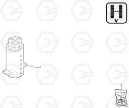 39397 Swivel joint / variable track EC20B TYPE 272 XT/XTV, Volvo Construction Equipment