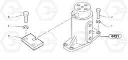 105970 Swivel joint equipment EC15 TYPE 265 XR, Volvo Construction Equipment