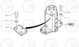 101949 Swivel joint equipment EC15 TYPE 261 XT/XTV, Volvo Construction Equipment