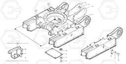 84166 Lower frame EC15 TYPE 265 XR, Volvo Construction Equipment