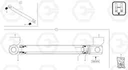 12514 Variable track cylinder EC20 TYPE 263 XT/XTV, Volvo Construction Equipment