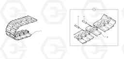 32012 Steel tracks EC15 TYPE 261 XT/XTV, Volvo Construction Equipment