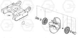 6109 Lower roller ( steel and rubber tracks ) EC15 TYPE 265 XR, Volvo Construction Equipment