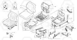 5942 Suspended seat EC15 TYPE 265 XR, Volvo Construction Equipment