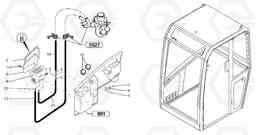34445 Cab heating EC15B TYPE 272 XR, Volvo Construction Equipment