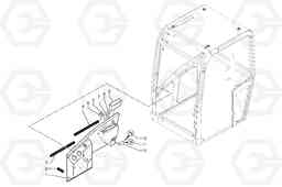 2600 Cab : console EC30 TYPE 282, Volvo Construction Equipment