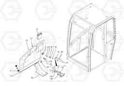 2485 Cab : console EC35 TYPE 283, Volvo Construction Equipment