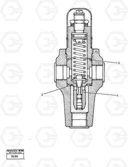 20497 Pressure valve 4600B 4600B, Volvo Construction Equipment