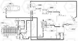 102718 Attachments supply and return circuit EC15B TYPE 272 XT/XTV, Volvo Construction Equipment