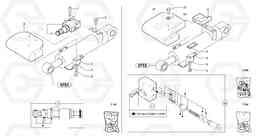 104261 Safety valve ( dipper arm cylinder ) EC15 TYPE 265 XR, Volvo Construction Equipment
