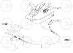 8749 Control lock ( safety system ) EC45 TYPE 284, Volvo Construction Equipment